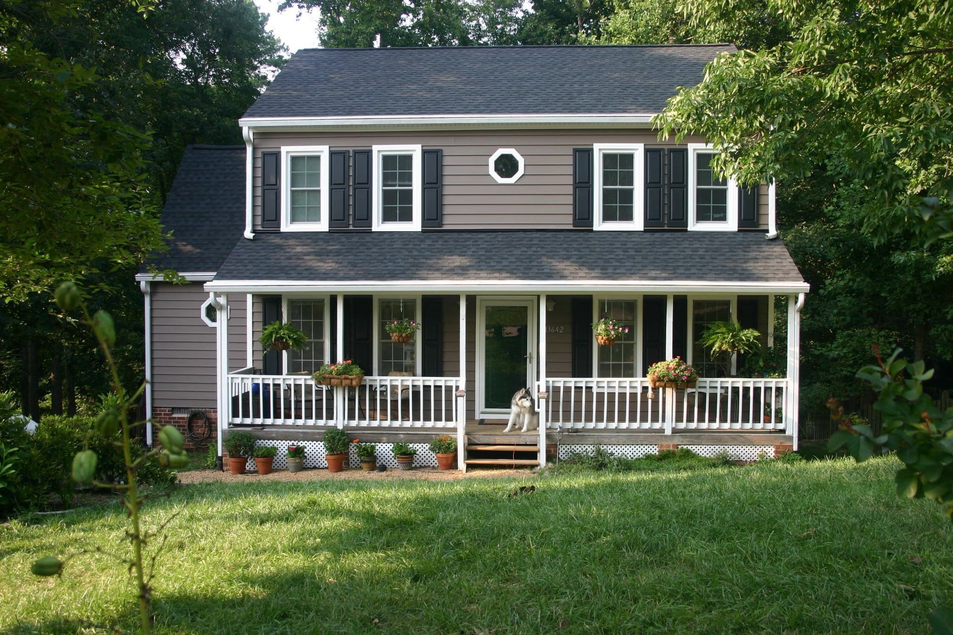 Chesterfield Home Transformed with New Roof and Siding image