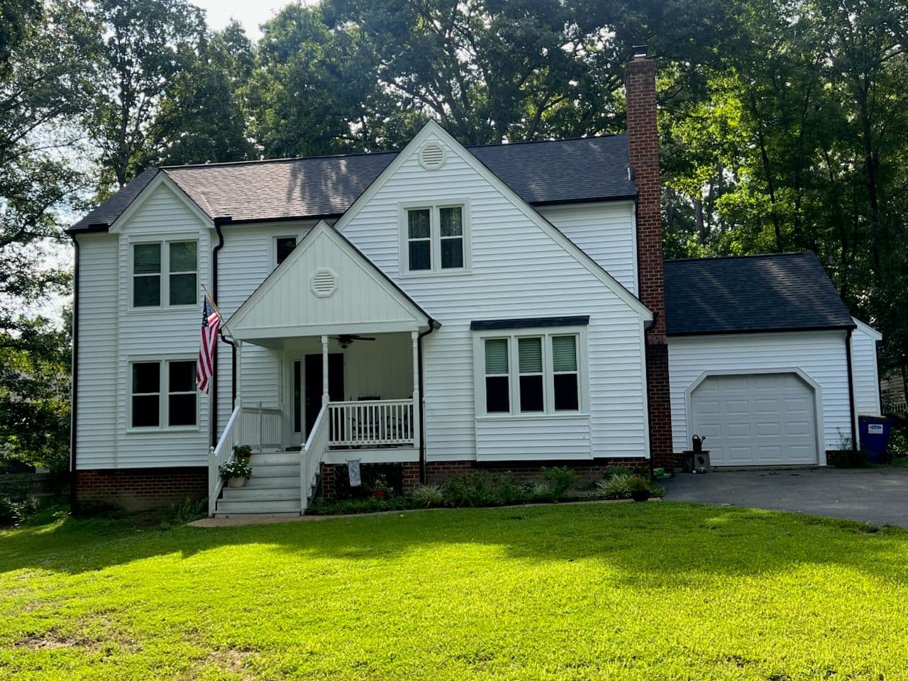 Midlothian Home Gets Exquisite Exterior Makeover image
